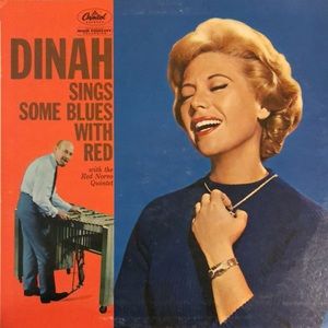 Dinah Shore Sings Some Blues With Red Vinyl Lp '60